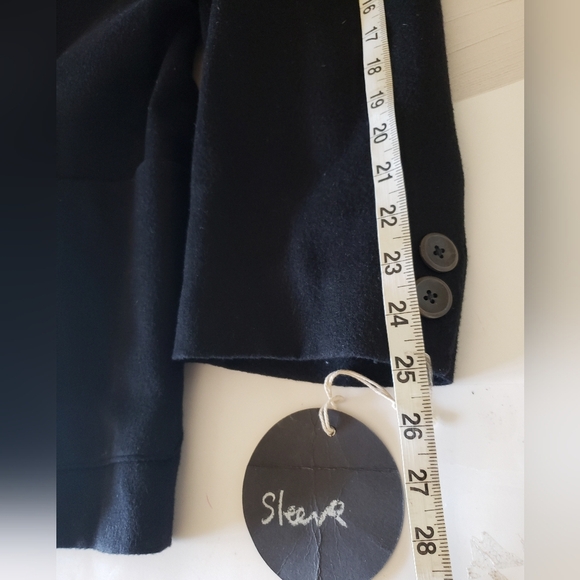 Tallia Black Blazer with Tan Accents - Picture 14 of 16